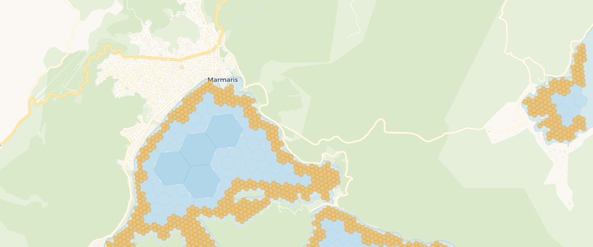 Marmaris Bay Hexagonal Mesh